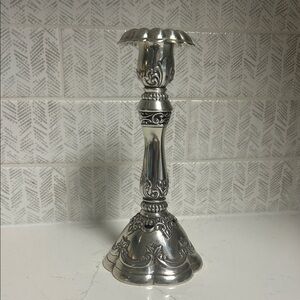 Brighton Cinderella Silver Candlestick Holder